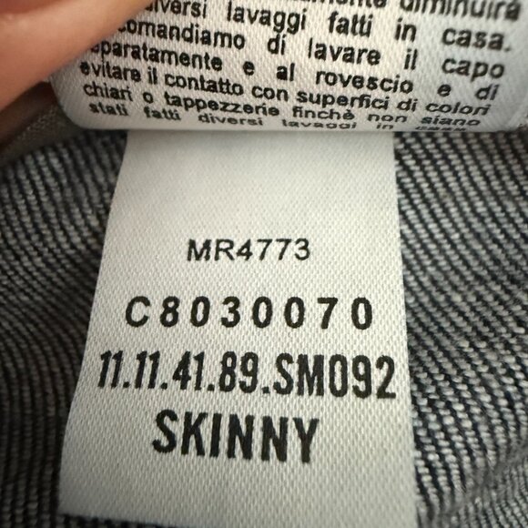 Stella McCartney Dark Wash Skinny Jeans Size 26 - Picture 9 of 9